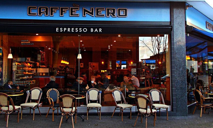 Caffè Nero H1 sales rise 17% to £265m